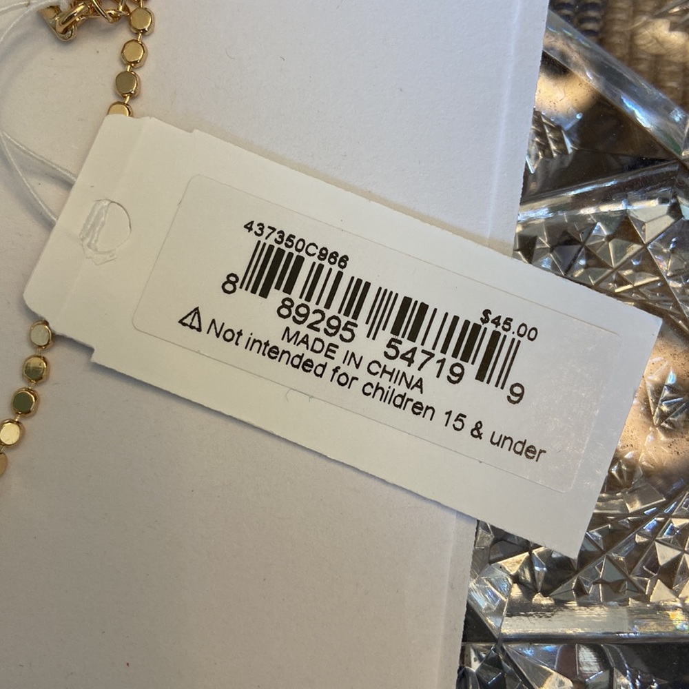 Betsey Johnson Beer Necklace nwt - Picture 3 of 3
